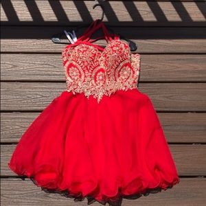 Clarisse Red Prom Dress, NEW!